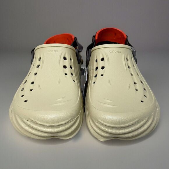 Crocs Echo Clog Sesame Tan Brown Unisex Mens 12 Orange 207937-0HX BRAND NEW main image 4